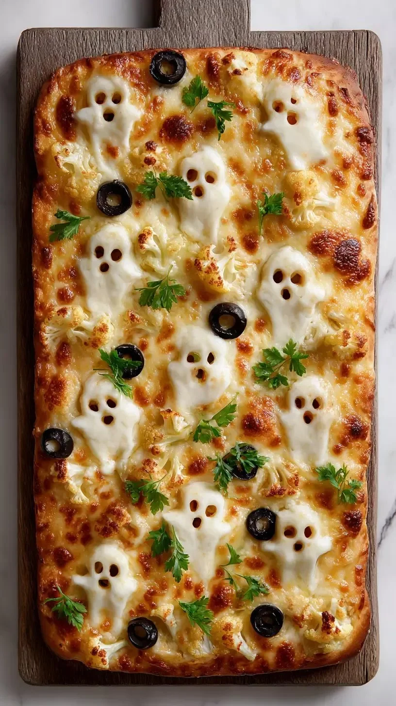 Spooky and Fun Halloween Pizza