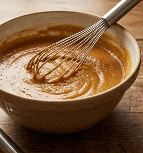 Delicious no-bake pumpkin pie ready to serve for the holidays