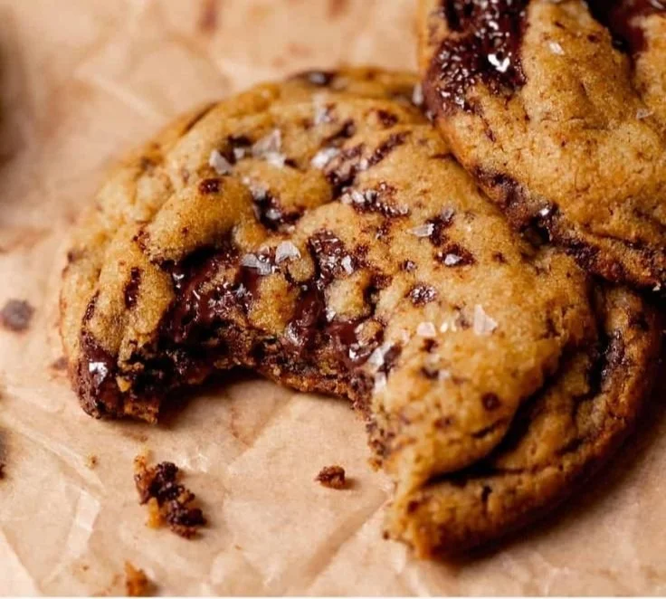 Delicious Pumpkin Chocolate Chip Cookies fresh out of the oven