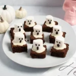 Fudgy Ghost Brownies