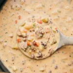 Healthy Chicken Pot Pie Soup