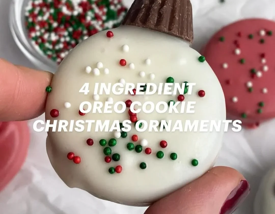 Oreo cookie Christmas ornament ideas for festive holiday decor