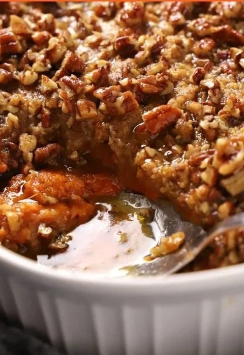 Delicious Sweet Potato Crunch dish, highlighting vibrant colors and textures