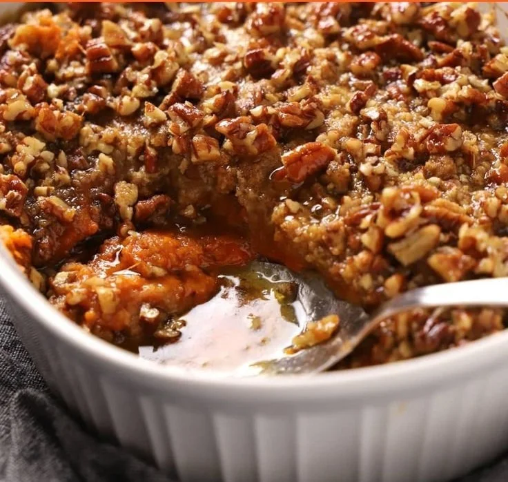 Delicious Sweet Potato Crunch dish, highlighting vibrant colors and textures